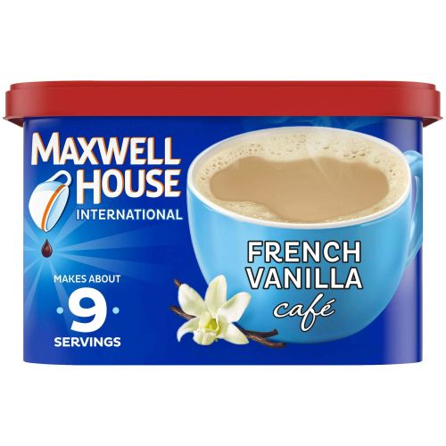 Maxwell House International French Vanilla Cafe Beverage Mix, 8.4 oz Canister Maxwell House International French Vanilla Cafe Beverage Mix, 8.4 oz Canister