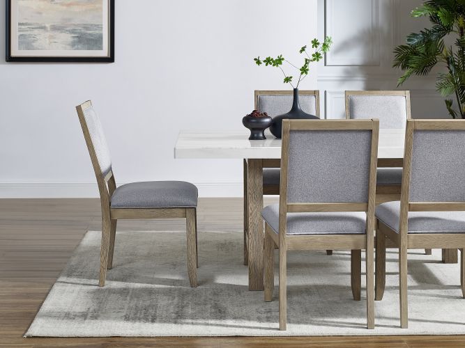 Carena - 5 Piece Dining Set With Rectangular Table - Light Brown Carena - 5 Piece Dining Set With Rectangular Table - Light Brown